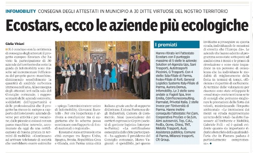 Gazzetta Premio Ecostar 2014